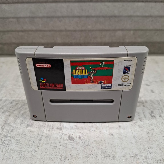 SNES ESPN Baseball Tonight