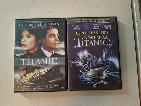 Titanic DVD elokuvat
