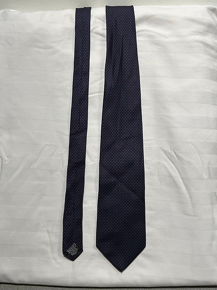 Laadukas Leonardo Strelli (Tie Rack) silkkisolmio, Made in Italy