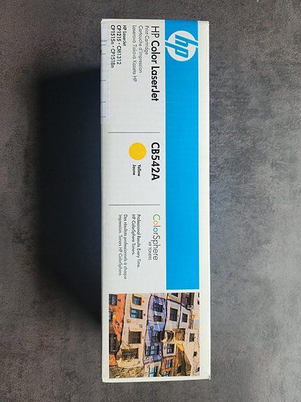 HP CB542A keltainen laserväri kasetti