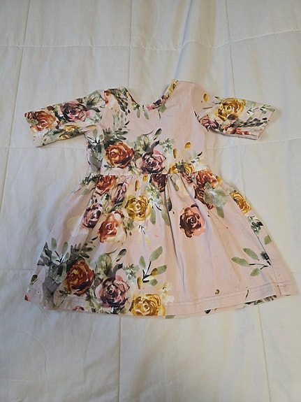 Kaiko T-Shirt Dress, Rose Yard