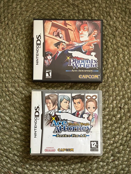 Phoenix Wright Ace Attorney + Justice for All pelit