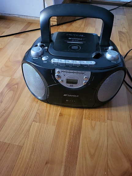 Sansui radio kasetti cd soitin