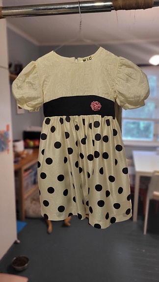 Vintage juhlamekko 98cm