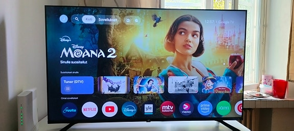 FPD 4k Uhd, HDR10, 50" televisio