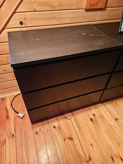 Ikea Malm lipastot 2kpl