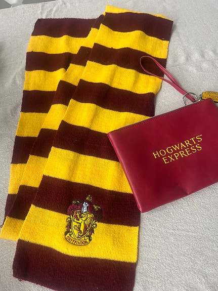 Harry Potter -huivi ja pussukka/laukku