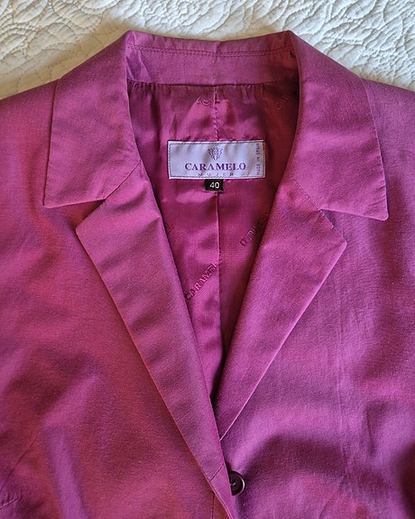 Huippulaadukas fuksia kesäjakku / 36-38