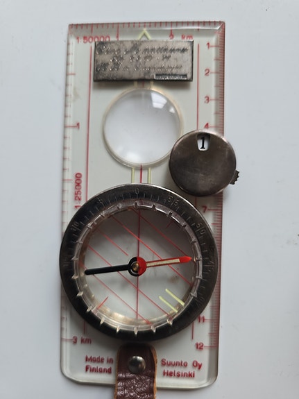 Suunto vintage kompassi 70 luku