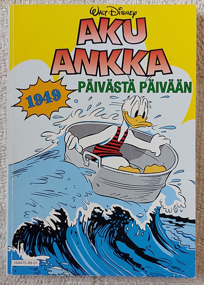 Aku Ankka - Päivästä päivään 1949 sarjakuvakirja