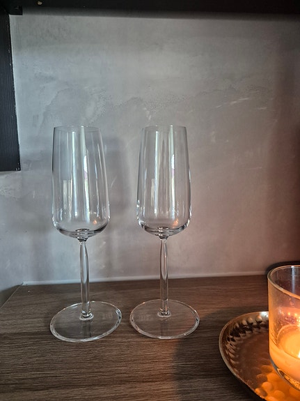 Iittala Senta kuohuviinilasit