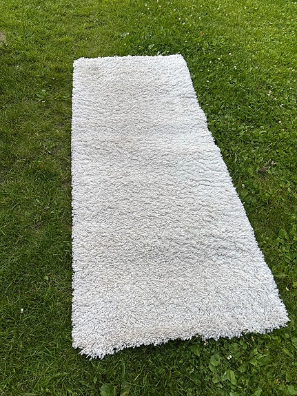 80x200 valkoinen nukkamatto