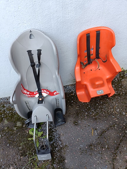 Lasten istuin polkupyörään