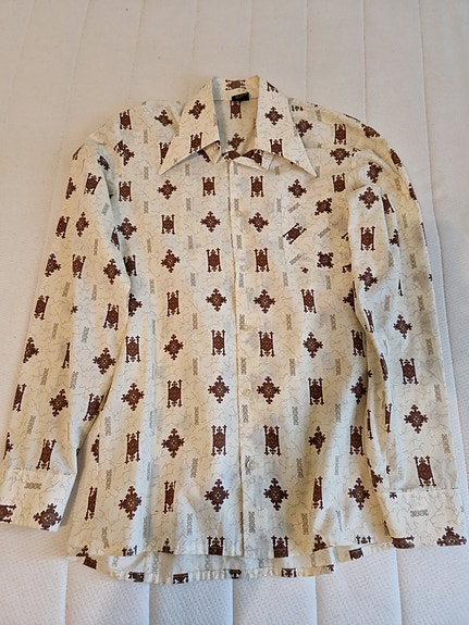 Uudenveroinen miesten vintage-paita 70-luvulta