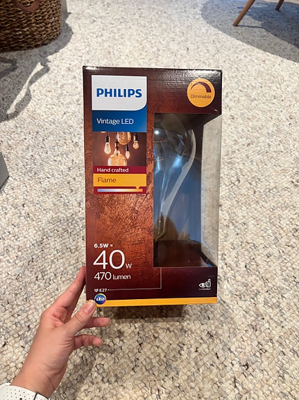 Philips vintage LED lamppu