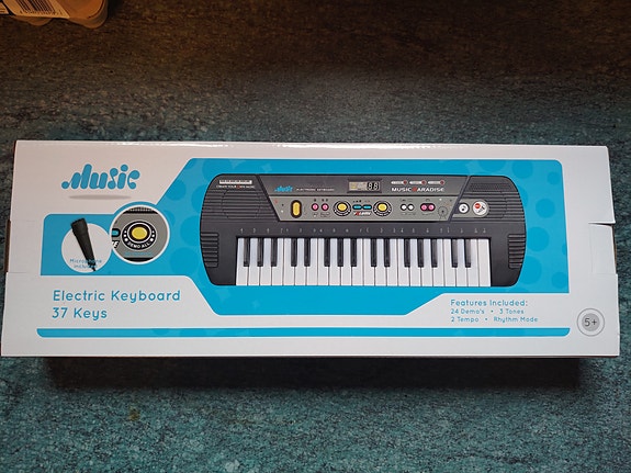 Music Electronic Keyboard sähköpiano 37 kosketinta