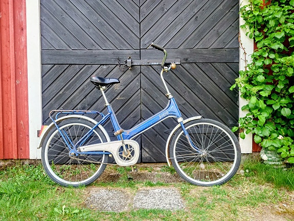 Jopo sininen fillari 1970-luku