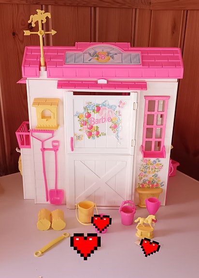 Mattel Barbien hevostalli