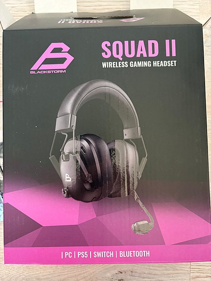 Blackstorm Squad II langaton headset