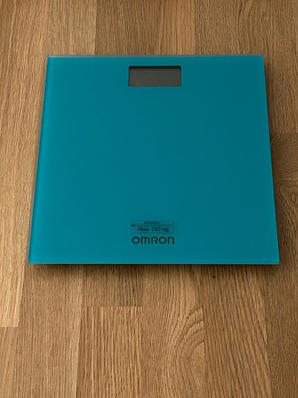 Omron HN289 digitaalinen henkilövaaka turkoosi
