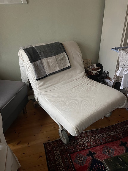Annetaan Ikean nojatuoli/vuodetuoli