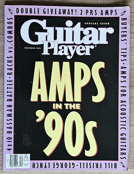 Guitar Player -lehti (12/ 1990) – Amps in the '90s erikoisnumero