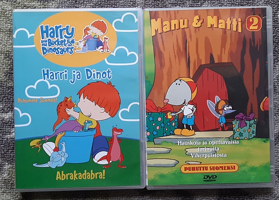Harri ja dinot sekä Manu ja Matti