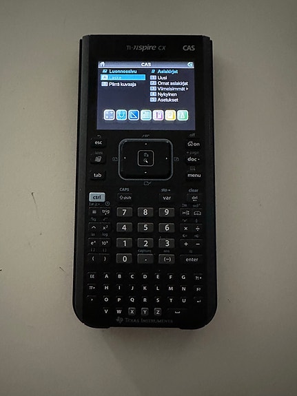 Texas Instruments Nspire CX CAS graafinen laskin musta
