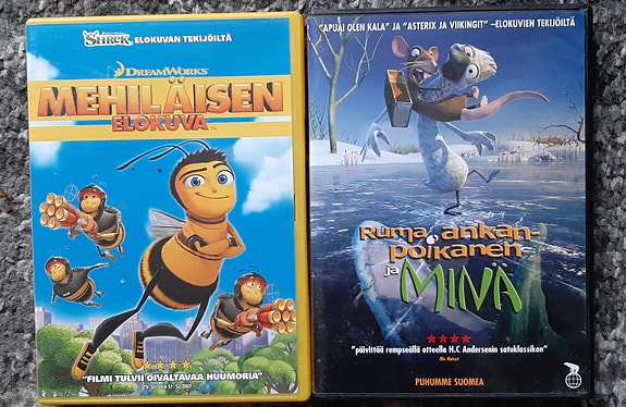 Mehiläisen elokuva ja ruma ankanpoikanen
