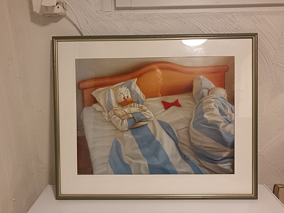 Kaj Stenvall Kenen siirto juliste kehystettynö