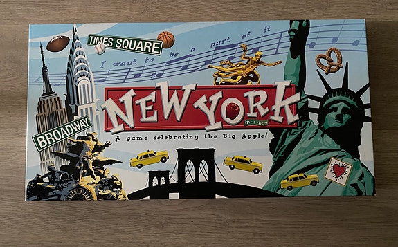 New York lautapeli englanninkielinen