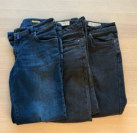 3 miesten farkut, koko W34