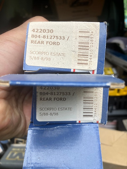 Ford Scorpio Farmari Takaluukun Kaasujouset 91-98