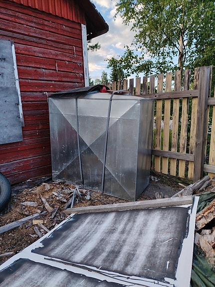 1500L polttoaine säiliö