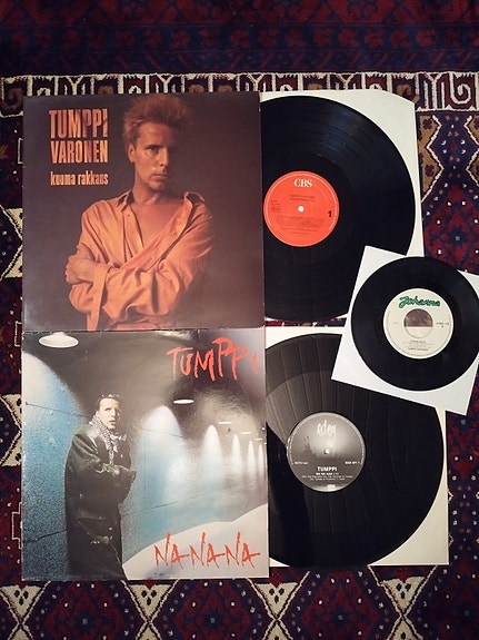 Tumppi Varonen (Pelle Miljoona / Problems?) 2 LP +7" Single