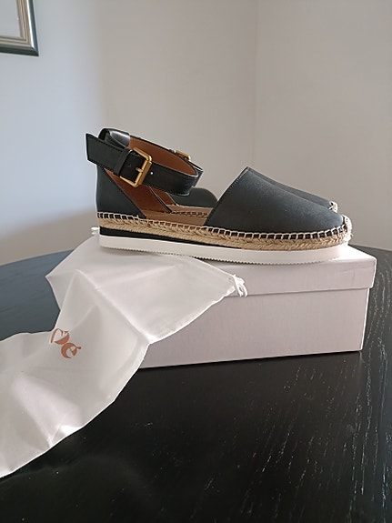 Nahkaiset See By Chloe espadrillot