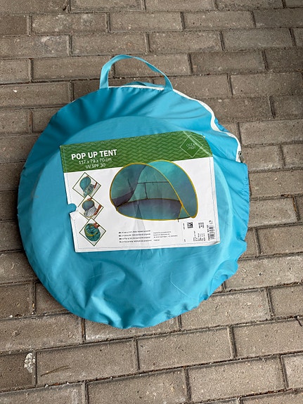 Pop up -teltta UV-suoja SPF 30