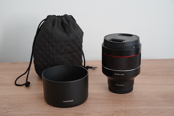 Sony Samyang AF 85mm f/1.4 FE -objektiivi