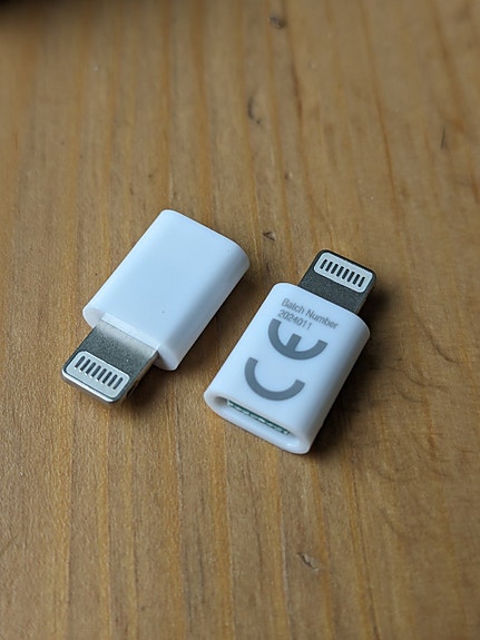 USBC to Lightning ääni Adapteri
