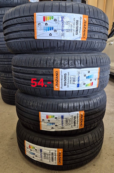 195/50R15 Trazano ZuperEco 82V uudet