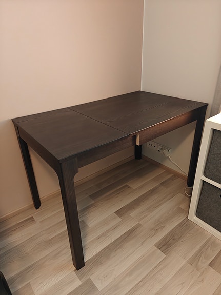 Ikea Ekedalen jatkettava ruokapöytä