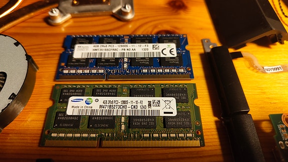 DDR3 SODIMM 8gb RAM (2x 4gb)