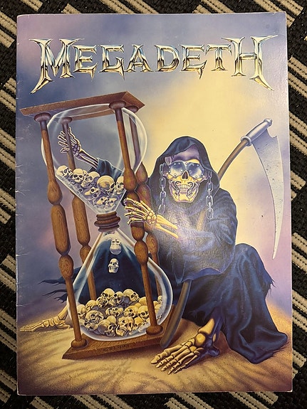 Megadeth kiertueohjelmakirja 1992
