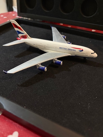 British Airways lentokone pienoismalli n. 16 cm