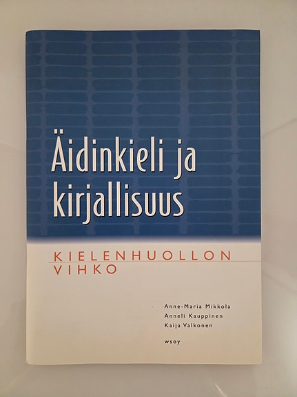 Äidinkieli ja kirjallisuus – Kielenhuollon vihko