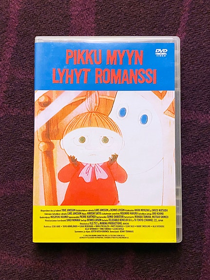 Pikku Myyn lyhyt romanssi DVD Suomipuhe, alkuperäiset äänet