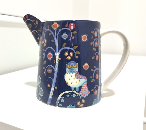 Iittala Taika sininen kaadin / kannu Uudenveroinen
