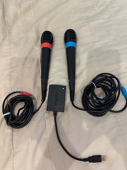 Sony playstation SingStar mikrofonit PS2/PS3
