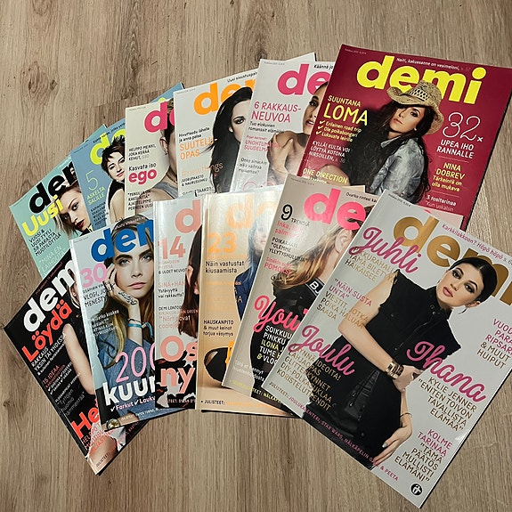 Demi lehti vuosikerta 2015 + julisteita