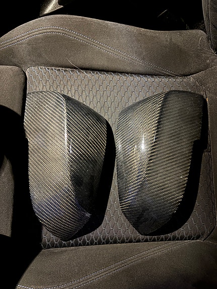 BMW oem hiilikuitu peilinkuoret